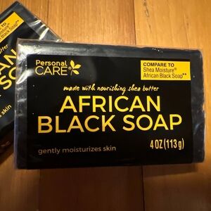 Persona African Black Soap - Black and Yellow